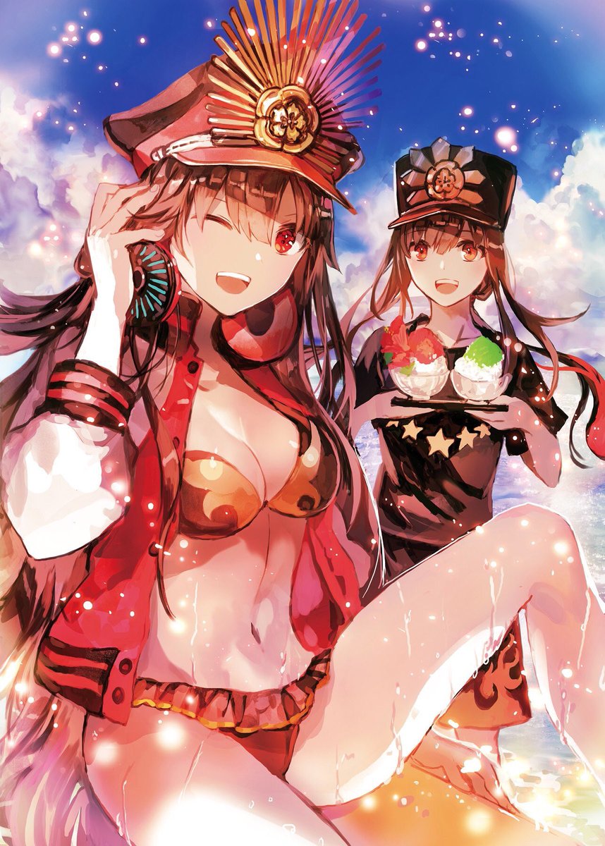 NobuDemon's tweet photo. Lil bro is a good bro bruh #FGO #FateGrandOrder #FateGO #FateGOUSA #Fate #Nobu https://t.co/uYCrxxar5a