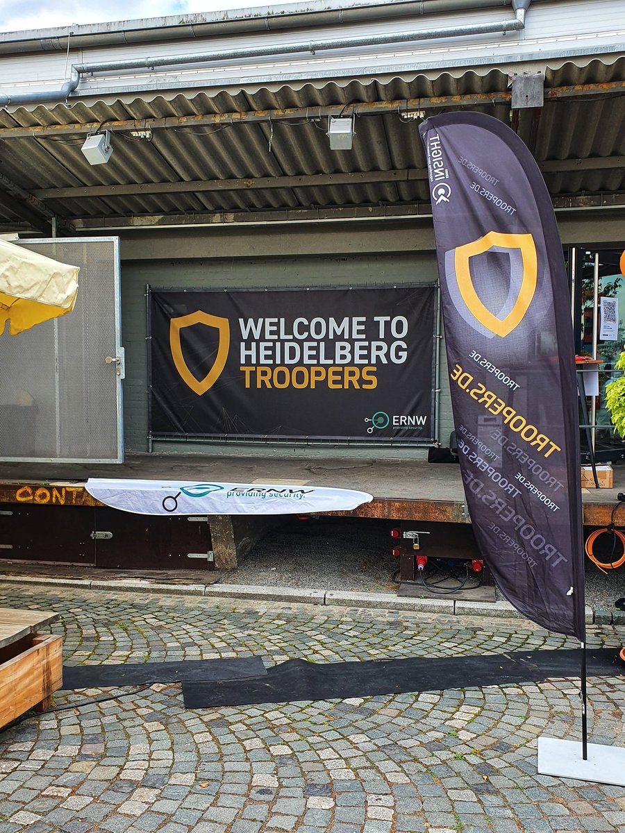 Gallium24's tweet photo. Excited to be back in Heidelberg for #TROOPERS22 https://t.co/olyRc09zrY