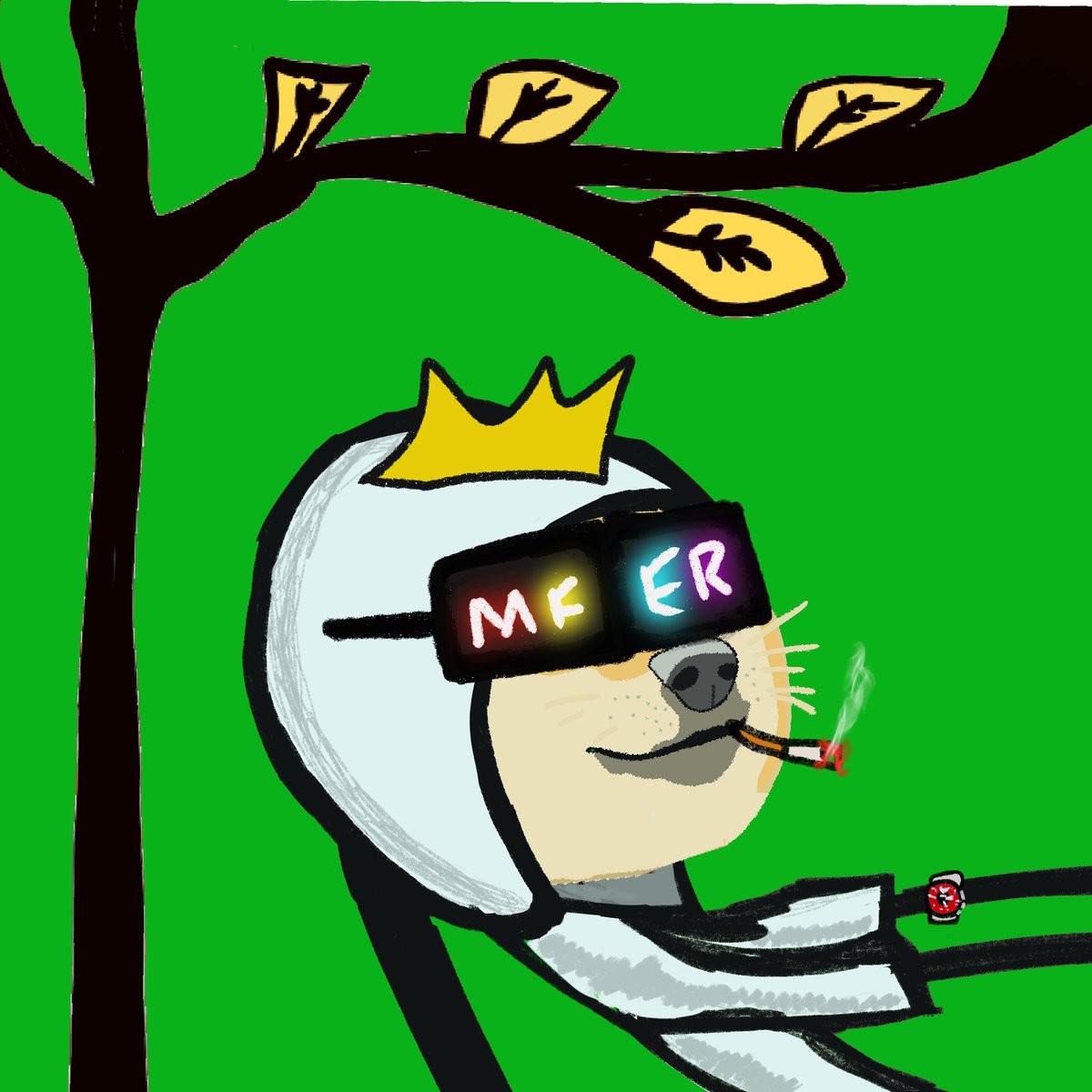 Mfersdoge  Mfer Glasses NFT

MFERs Doge #570

opensea.io/assets/ethereu…

#NFTs #NFTCollection
#NFTCommumity #NFTart #mfers
#NFTMarketplace #OpenSeaNFT #eth #Mfersdoge