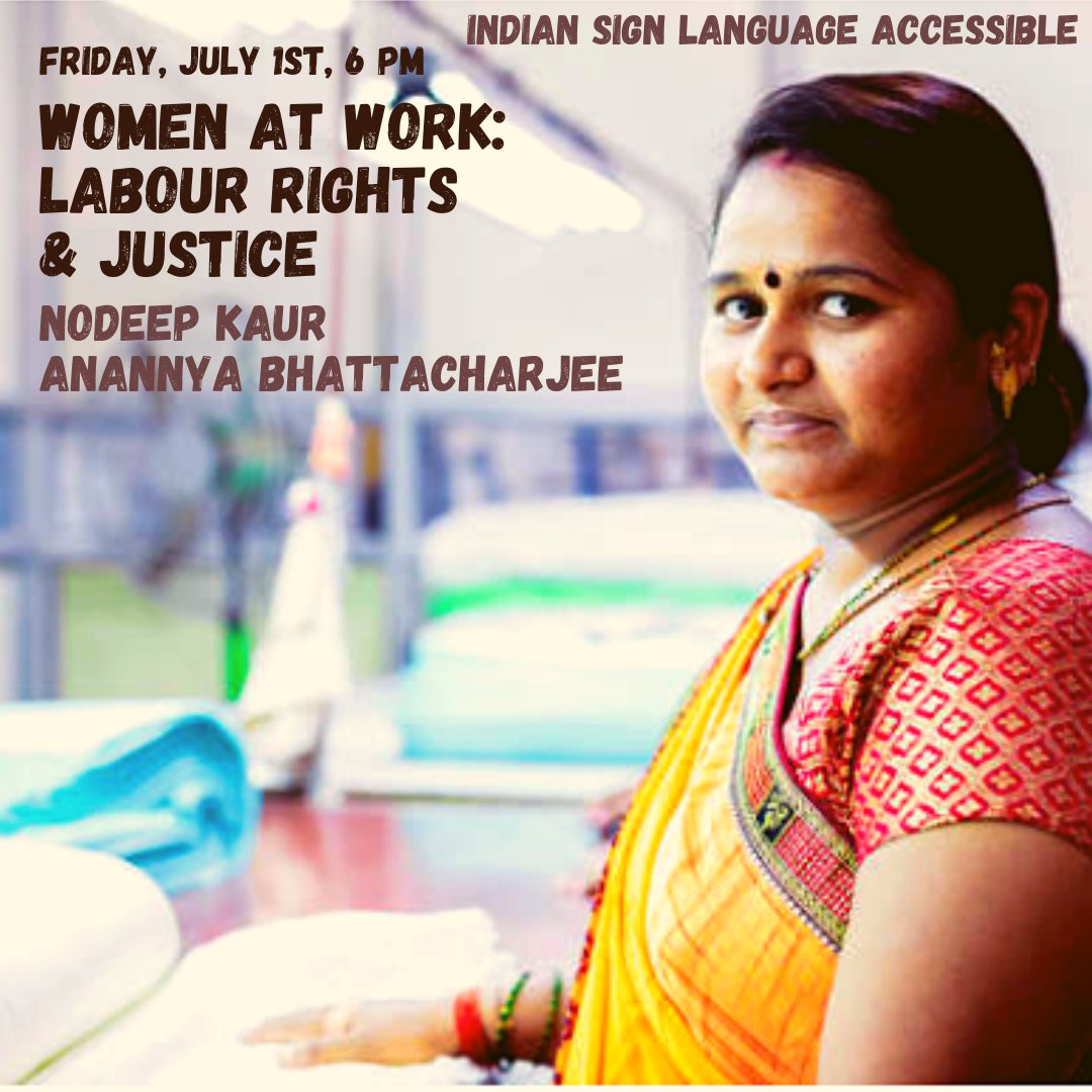 GatherSisters's tweet photo. Women-led workers’ movements are spotlighting the invisible hands &amp; minds that enable both creative excellence &amp; essential services in India.

This is power through the collective✊🏾💙

Guests:https://t.co/SPJUhPjglY
Hosts:@gopikabashi @johriamrita
Register:https://t.co/BEn0uhyFOF https://t.co/KtoyfVDLbK