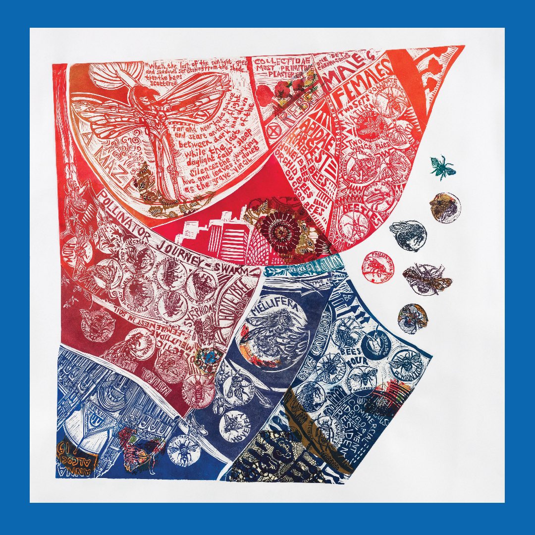 Anguish and rage are palpable in Anna Alcock’s prints. She talks about how art can convey, absorb and even protect against pain. 

<a href="/annatheartist/">Anna Alcock</a> is profiled by <a href="/abosimian/">Mike Sims</a> in the summer issue.

To subscribe, follow link in bio.

Image: Threats: Red List