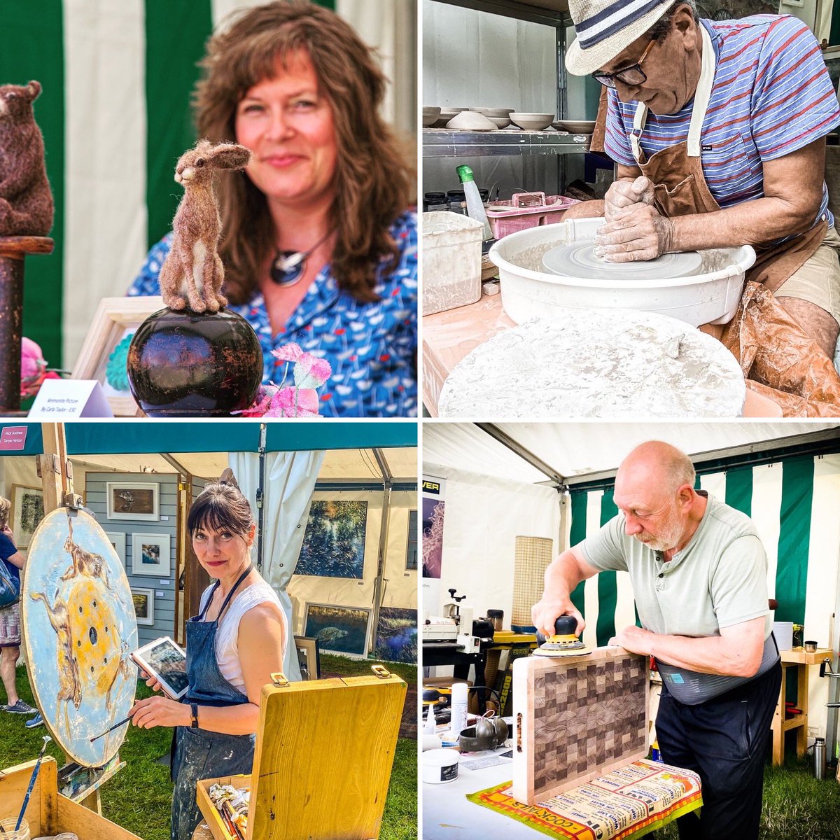 SculptureLakes's tweet image. The Dorset Arts Festival starts TODAY! Over 60 of the best makers and artists from Dorset demonstrating their skills and selling their wares. Lots of delicious food and drink stalls too. Tickets £14.59pp Link here: candide.com/GB/places/e5b0…