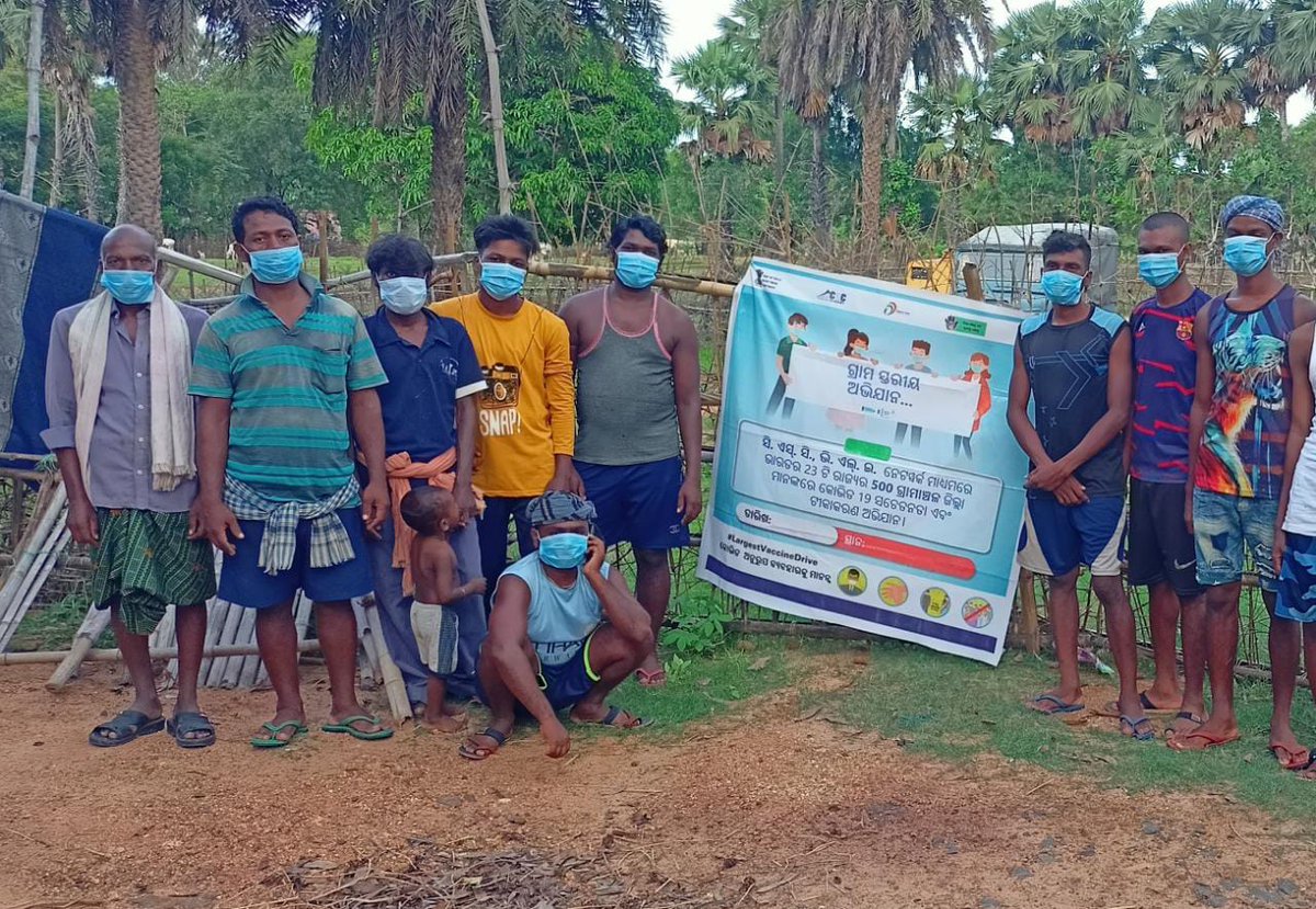 #COVID19 awareness camp organized by #UNICEF and #CSC team at Mayurbhanja, Odisha.

<a href="/CSCegov_/">CSCeGov</a> <a href="/dintya15/">dinesh tyagi Retd IAS</a> <a href="/ceo_csc/">CEO_CSC e-Governance</a> <a href="/SwornaprabhaSi1/">Swornaprabha Singh</a> <a href="/PatankarRishi/">Rishikesh Patankar</a> <a href="/subodhmishracsc/">Subodh</a> <a href="/DM_Mayurbhanj/">Collector & District Magistrate Mayurbhanj</a>