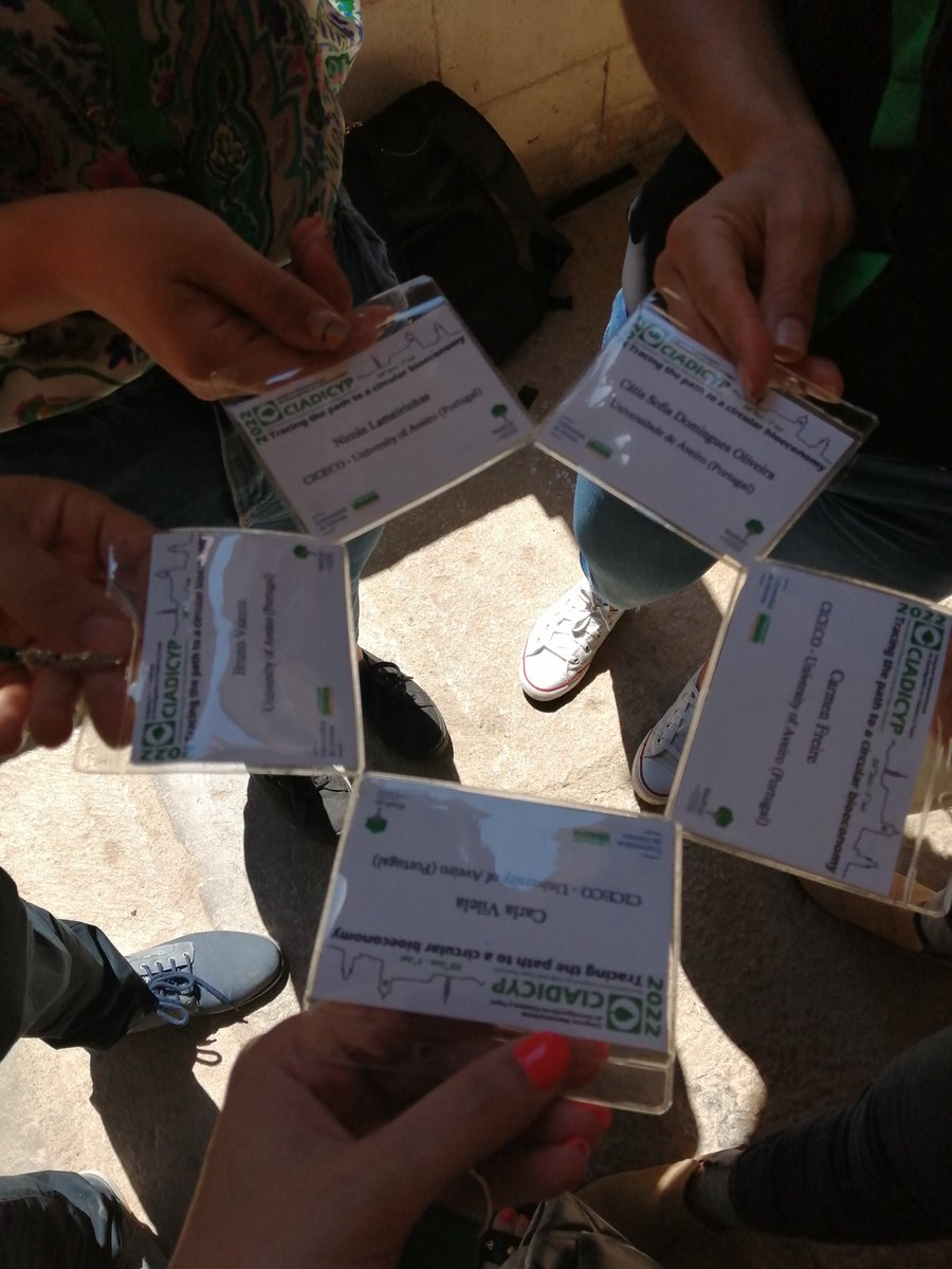 BioPol4fun Group is attending the CIADICYP 2022 congress in Girona represented by Carmen Freire, Carla Vilela, Bruno Valente, Cátia Oliveira and Nicole Lameirinhas

#ciadicyp2022 #biopol4fun #CICECO