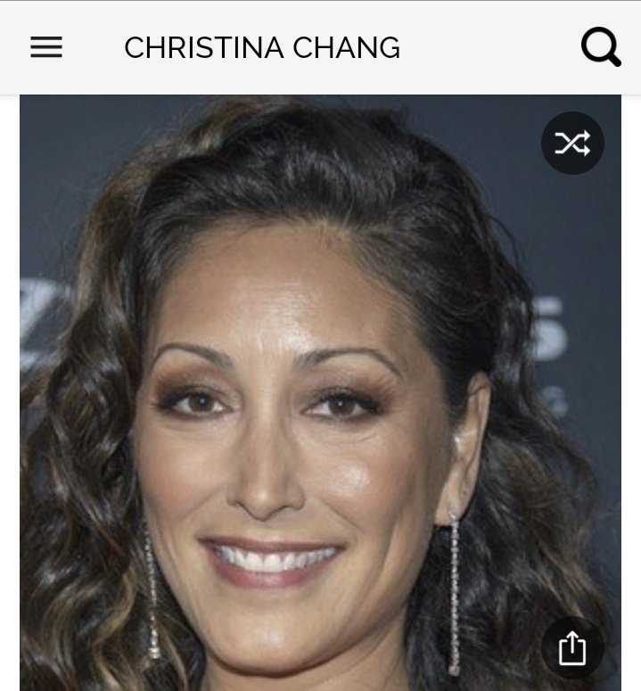 Happy birthday to this great actress.  Happy birthday to Christina Chang 