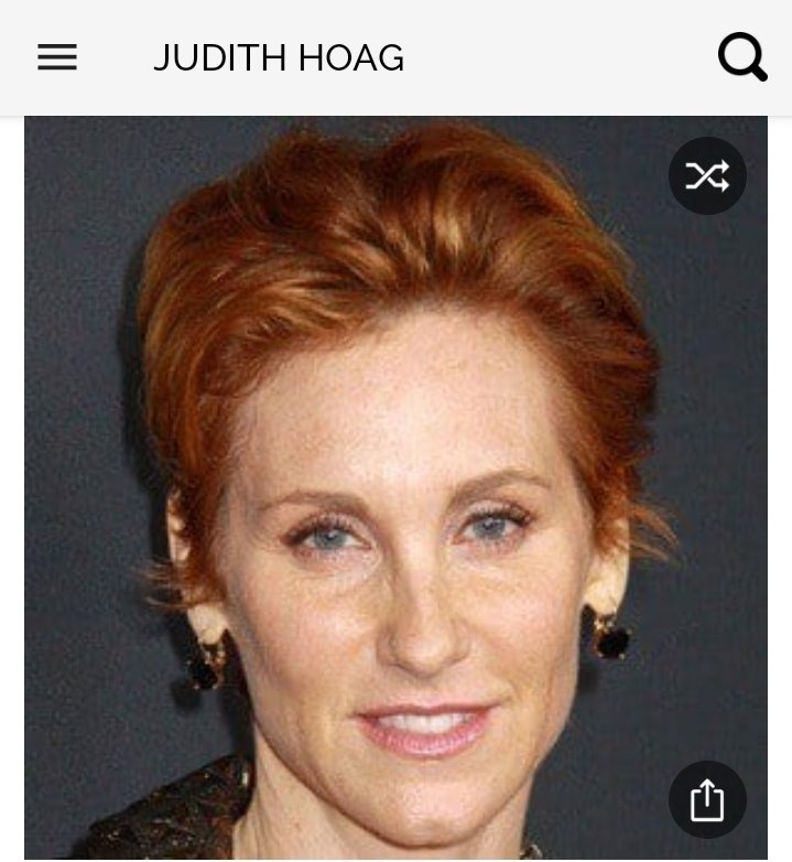 Happy birthday to this great actress.  Happy birthday to Judith Hoag 