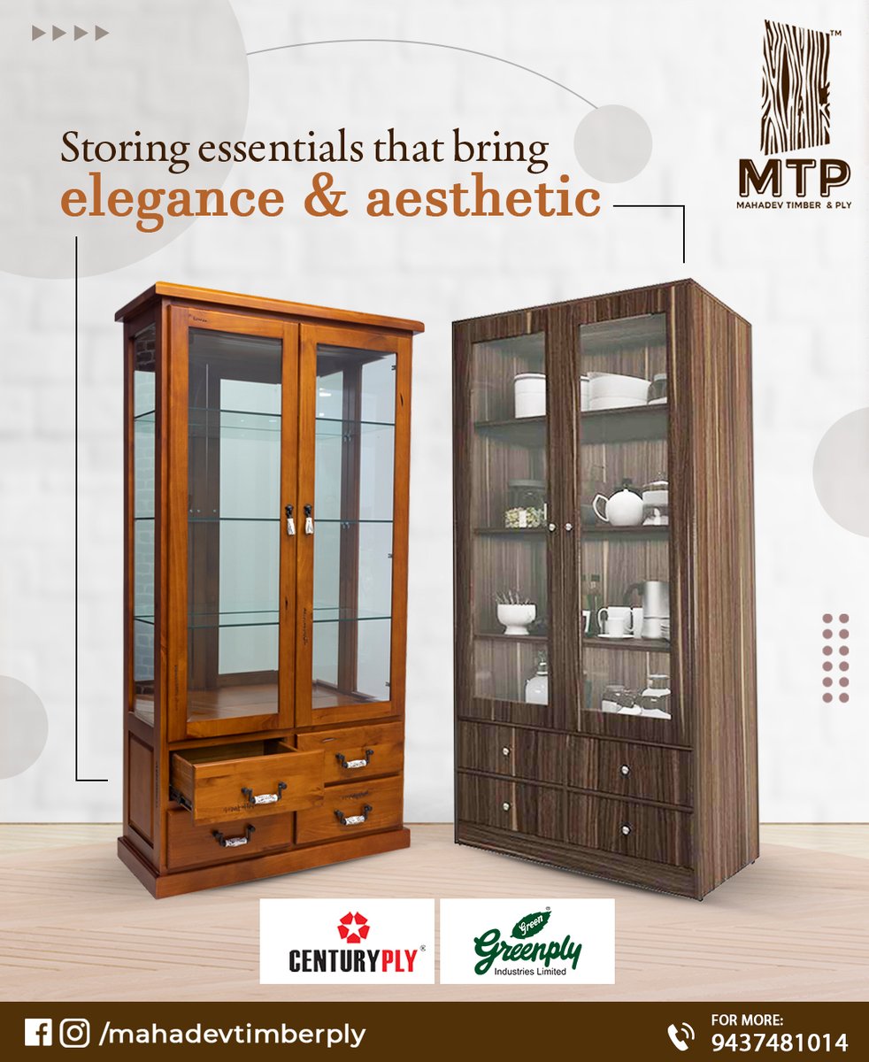 Mahadev Timber & Ply (@mahadev_ply) on Twitter photo Decorate your interiors with plywood cupboard accents to make your home shine in all its glory.
Visit <a href="/mahadev_ply/">Mahadev Timber & Ply</a> to get the best collection of plywood, laminates and many more.
Contact us: +91 9437481014
.
.
#mahadevtimberply #bhubaneswar #mybhubaneswar #bhubaneswarbuzz Decorate your interiors with plywood cupboard accents to make your home shine in all its glory.
Visit <a href="/mahadev_ply/">Mahadev Timber & Ply</a> to get the best collection of plywood, laminates and many more.
Contact us: +91 9437481014
.
.
#mahadevtimberply #bhubaneswar #mybhubaneswar #bhubaneswarbuzz