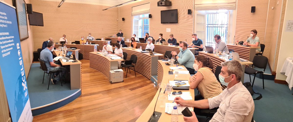 excelsior2020eu's tweet photo. ✨ Yesterday was a long and productive day, but we made it through our Second Review meeting!
🛰 Thanks to everyone involved and especially EXCELSIOR project partners, External Advisory Board and Board of Directors for their continuous support! https://t.co/6rrio1UDkK