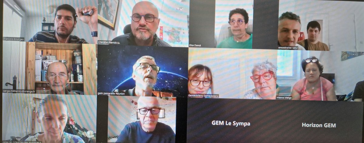 L'AG du CNIGEM à une fois de plus tenu toutes ses promesses: échanges,propositions d'Entraides entre adhérents,  votes des différents rapports en ligne, merci à tous...#gem #CNIGEM #santémentale #pssm #coaching #association #cnsa