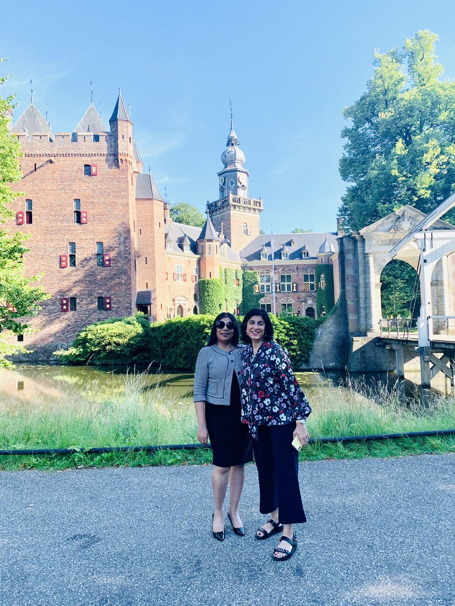sharmishtab's tweet photo. What a great conference the @EFMDNews Ext Rel Conference has been! Looking forward to discussing transformation of teams in the concluding session at the beautiful castle of Nyenrode Business University with the phenomenal global leadership expert Sameena Bashey #EFMDextrel https://t.co/cUt7SQ3njt