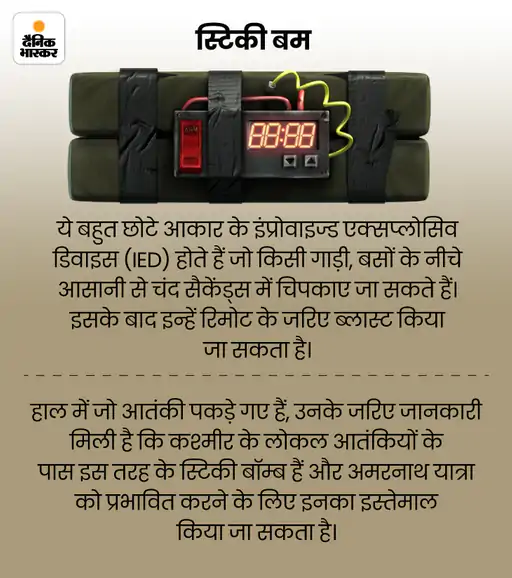 IndiaCrooks's tweet photo. #StickyBombs #DroneAttack may be used to disrupt #AmarnathYatra. Security-personnel increased on the yatra route. This is despite huge efforts to appease Islamists in J&amp;K by @narendramodi &amp; Co.

People planning to take #HolyYatra plz be alert all the time!
https://t.co/R2fkMylEvR https://t.co/0G5aN7UOoj