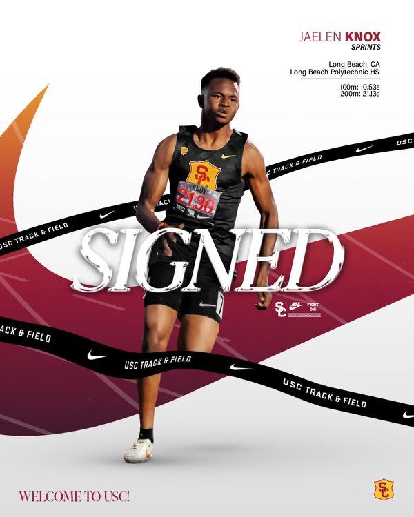 crystal_aw4life's tweet image. Congratulations to our LB🔰Poly TrackRabbit that is so deserving. I have Always known he has what it takes to be successful and the great part is…he only going to continue to get better. Love you @JaelenKnox 
I see you @USC_Track_Field 🤩@LBPolyTrack_XC @562sports @PrepCalTrack