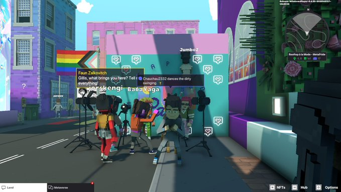 Crystal79412505's tweet photo. @TheSandboxGame @METAPRIDELAND I just participated in the #BelongingWeek contest for a chance to win a Progress Flag NFT! Check out my screenshot below!
👇 https://t.co/2M8XTudnBF