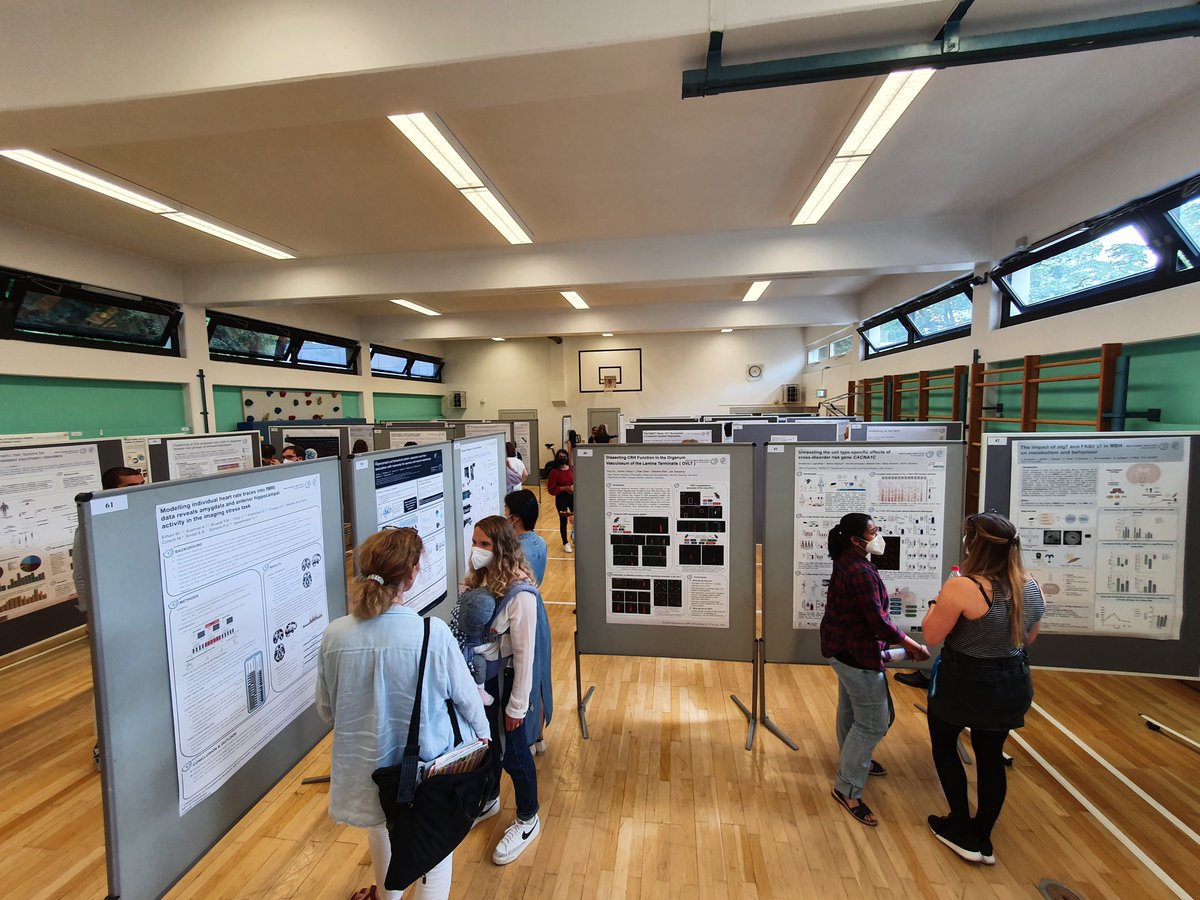 mpi_psychiatry's tweet photo. Keynote followed by a lively poster session ... still going on 🥨🍻... looking forward to our continued summer events tomorrow https://t.co/5FK8RHAMuk