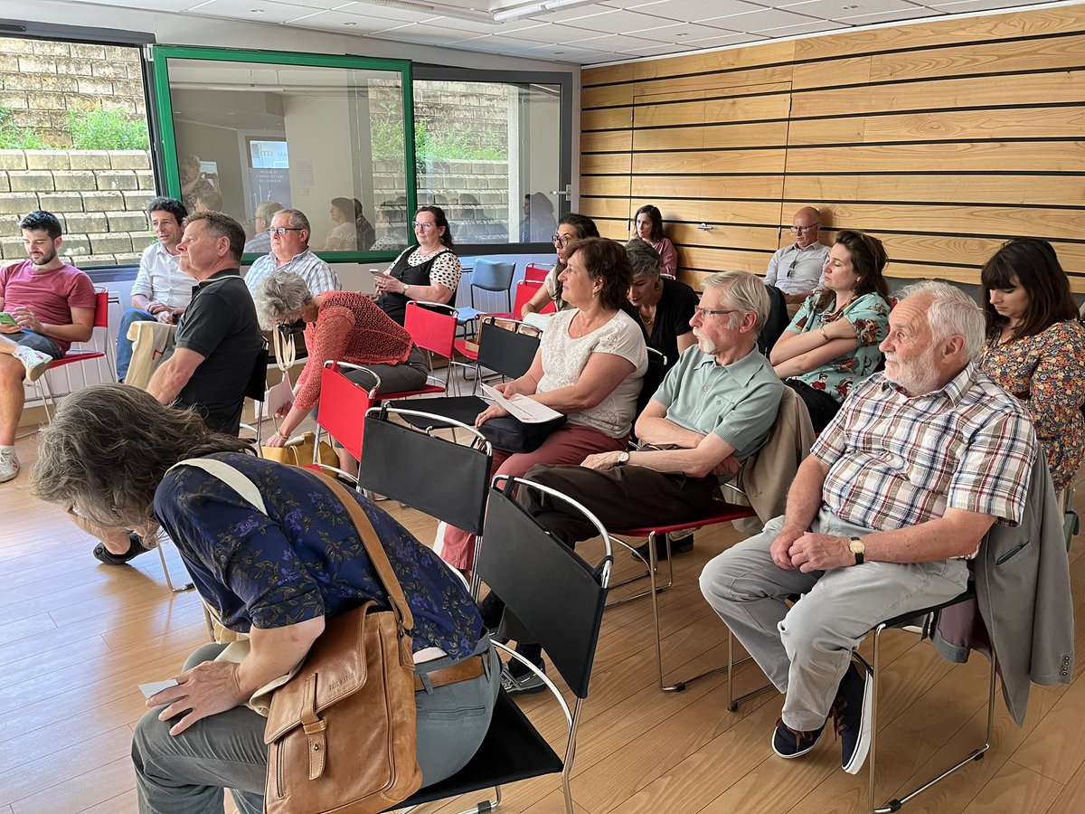 Architectes_NA's tweet photo. [Rencontre] #Ordre #architectes au pôle ordinal de Limoges.
Nouveaux locaux, Antenne locale de l#ensapBx #HMONP, Festival d’architecture, plaidoyer #habitat #ville #territoires https://t.co/SvfQlcYJg3