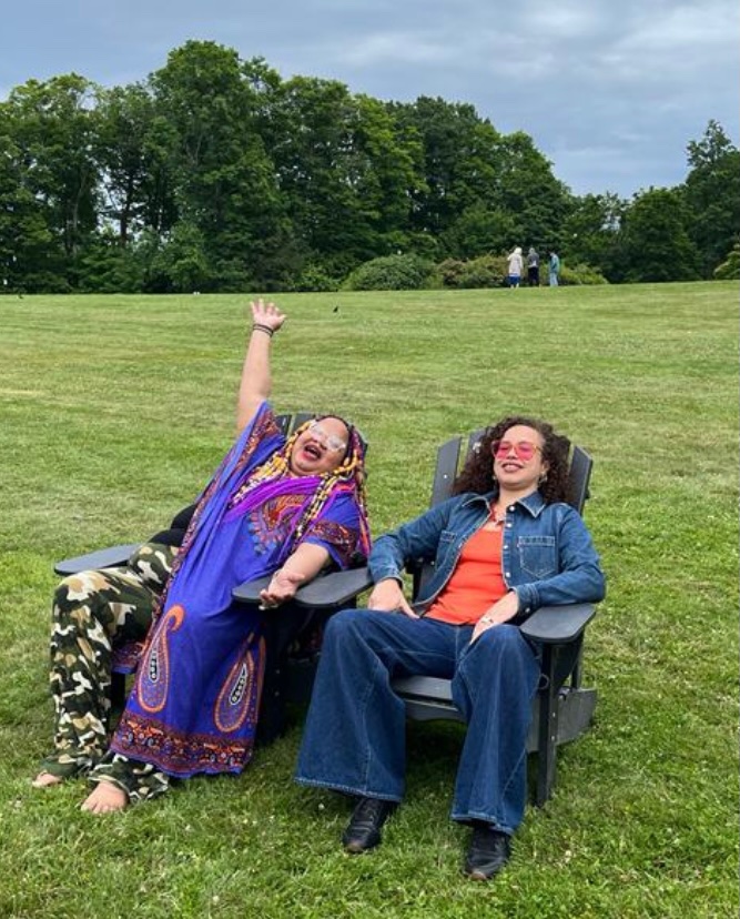 New show for <a href="/NTSlive/">NTS Radio</a> is inspired by the blessed days spent recently with <a href="/angeltheoracle/">Angel Bat Dawid</a> <a href="/misscherrylala/">Neneh Cherry</a> <a href="/angelhoe69/">leelee</a> and Bard MFA students exploring the art+music of Moki and Don Cherry, improvisation and love ❤️  
nts.live/shows/naima/ep…