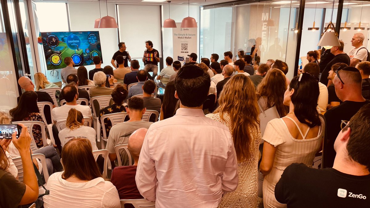 Zengo Wallet (@zengo) on Twitter photo We're so happy that everyone got to join us today!
We were able to host over 500 people across both our event and Twitter space!
Thank you <a href="/TheSandboxGame/">The Sandbox</a> for working with us to make this happen! Looking forward to everything that you all are working on 👌
#web3 #metaverse We're so happy that everyone got to join us today!
We were able to host over 500 people across both our event and Twitter space!
Thank you <a href="/TheSandboxGame/">The Sandbox</a> for working with us to make this happen! Looking forward to everything that you all are working on 👌
#web3 #metaverse