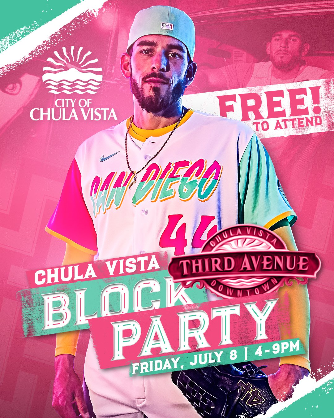 San Diego Padres on Twitter "Get ready to party! 🥳 Join us at the