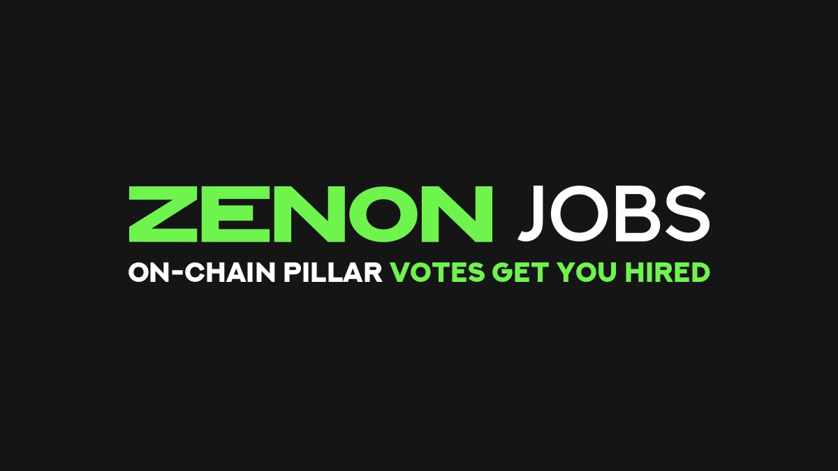 The <a href="/Zenon_Network/">Zenon</a> has a bunch of development needs, waiting to get funded via Accelerator-Z.

Learn more: click.zenon.link/cps

#TheAliensKnow
