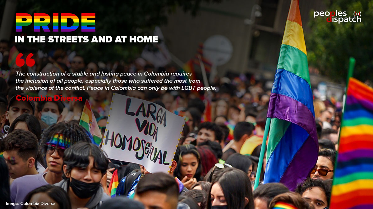 BTlongreads's tweet photo. ‘Pride is class struggle’.
#Pride #LGBTQIA #RedRainbow #CommunistPride https://t.co/hTRRXh2hHD