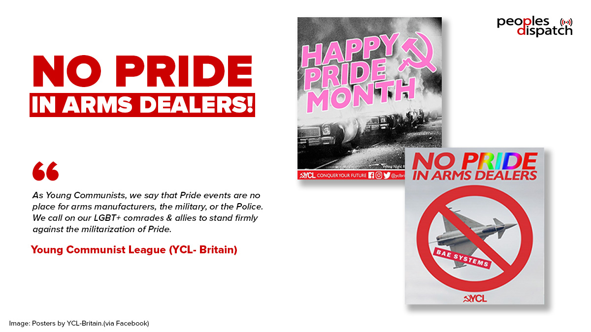 BTlongreads's tweet photo. ‘Pride is class struggle’.
#Pride #LGBTQIA #RedRainbow #CommunistPride https://t.co/C3jXlbNQGf