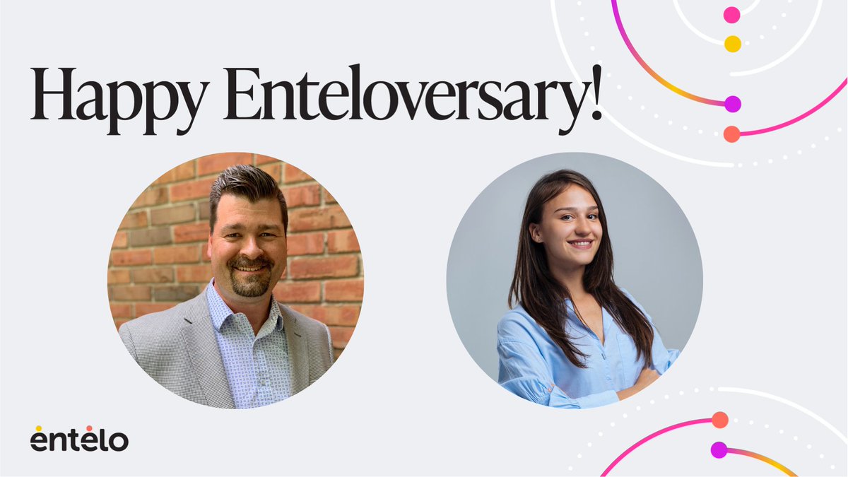 Happy anniversary to our July Entelopes! 🎉