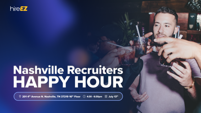 hireez's tweet photo. Not sure how to raise your recruiting IQ? We definitely do.
Join the hireEZ team in Nashville along with @IQTalent for a special happy hour.
Ready to drink and discuss all things talent acquisition? Learn more here: https://t.co/lUeFv9Dk2Q
#hireEZ #outboundrecruiting https://t.co/fLjyPXAr20
