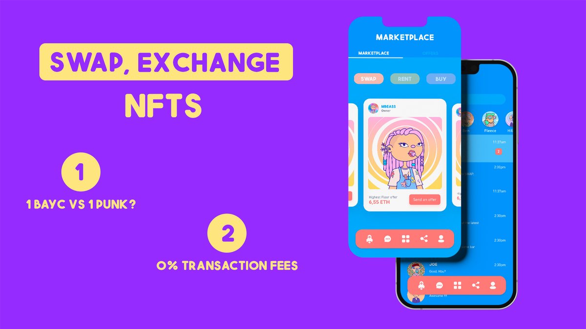 If you could swap one of your NFTs against another one, what would it be? 👀