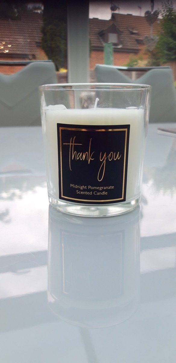 hay386's tweet image. Received this lovely thank you candle from a patient, makes me feel so proud to make a difference!😊😀 #scentedcandle #proudtoworkfortheNHS