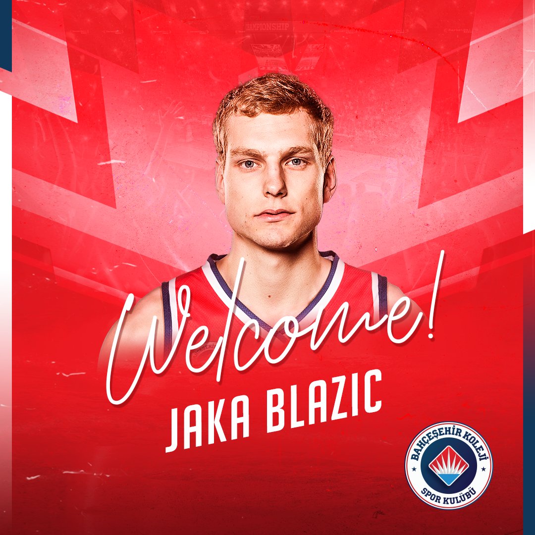 🙌🏻 Jaka Blazic, Bahçeşehir Koleji'nde!

🤝🏻 Son olarak Cedevita Olimpija'da forma giyen Sloven milli oyuncu ile 2022-23 sezonu için anlaşma sağladık.

🙋🏻‍♂️ Welcome to our family, <a href="/JakaBlazic/">Jaka Blazic</a> !

❤💙 #FlyHighTogether