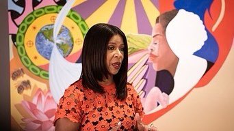 OffTheFieldNFLW's tweet photo. OTF partnered with @HOFHealth , @HCAHoustonhealthcare &amp; @TheWomansHospTX for a talk on women's health, fibroids &amp; infertility. The discussion shed light on the importance of standing for women's health equity &amp; raising awareness for causes that affect women.
Mural: mathieuartsoul https://t.co/ejSTTenaGO