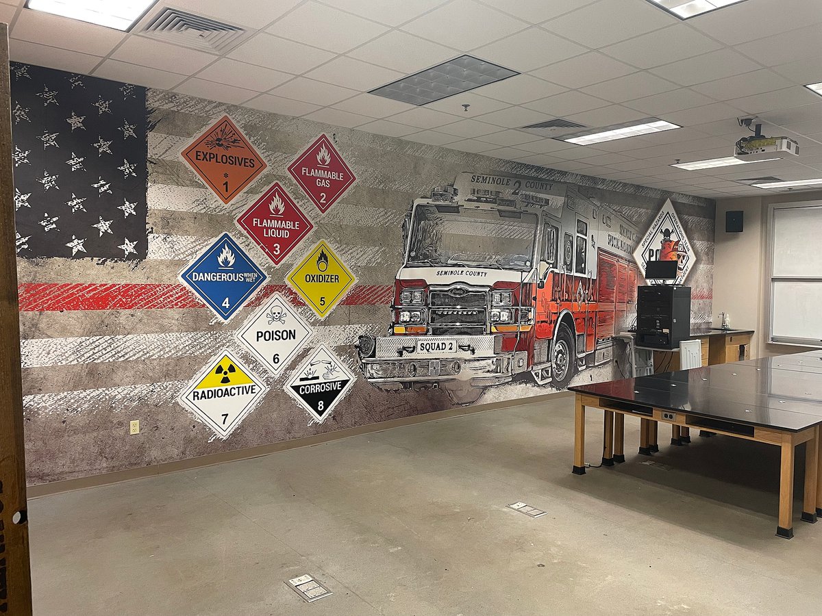 OmegaHIPS's tweet photo. Large Format Print, like this mural we created for @scfdpio, can enhance any workplace. Murals instantly transform a room w/o taking up any floor space. They demonstrate brand identity, &amp; are even proven to boost morale! 

Contact Omega, today:
#YourOmega 
https://t.co/WdAQOQbRAS https://t.co/W1mBg2pL0L