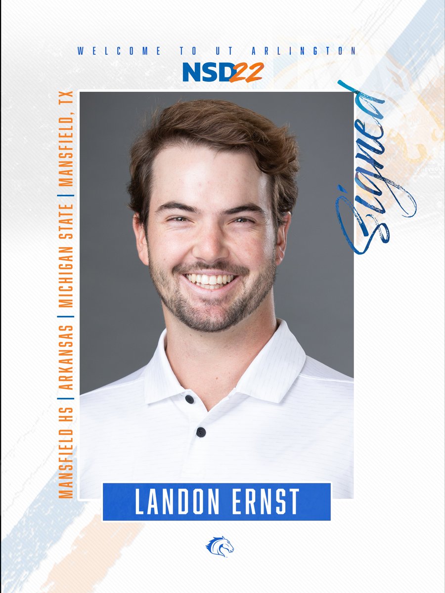UTAMavsMGolf's tweet photo. Back 🏠

Mansfield product @landon_ernst has signed with us after time at Arkansas and Michigan State!

🔗 https://t.co/NN2ENVn0Bj

#MavUp🏌️‍♂️ https://t.co/jiVBcZs0YB