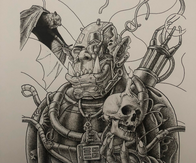 FutureDisturbed's tweet image. Our Disturbed Orc Lord is almost completed!😈 
We are 70 hours in, and just some fine details left.
Can't wait to see the benefits of this one!👀 
Make sure to Like/RT.❤️ 

#Solana