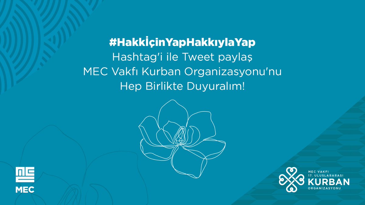 GumusLser's tweet photo. #HakkİçinYapHakkıylaYap
Sizler de kurban bağışına destek olarak bayramınıza Bayram katmak ister misiniz? https://t.co/mi1cPTvBVm