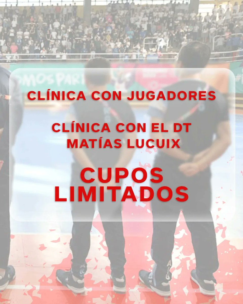 🇦🇷 CLÍNICAS DE LA SELECCIÓN ARGENTINA DE FUTSAL ⚽

El sábado 16/7 se realizarán en Provin dos Clínicas de Futsal a cargo de la delegación de <a href="/Argentina/">🇦🇷 Selección Argentina ⭐⭐⭐</a> 🙌🏼

🚨 YA TE PODES ANOTAR Y HAY CUPOS LIMITADOS 
👇🏼👇🏼