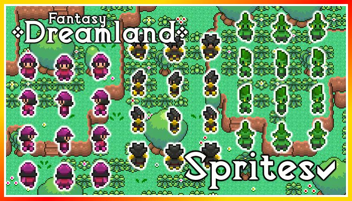 gameresources's tweet photo. ๐ก ๐ช 40 Dreamland Sprites ๐ฒ โฐ
Fantasy Dreamland is a world of fantastical characters, animals, beautiful colours, and monsters.
Below are 40 different sprites for your game โฌ๏ธ
https://t.co/jvsvQ7oZwu
#indiegamedev #pixelart #pixel #instadevelopment https://t.co/8ismlVKQ5a