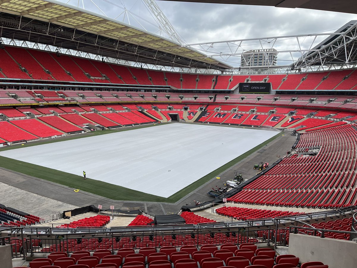 Hello Wembley! Four packed out sessions of prospective media students and their parents at @UCFB as part of our July open day at Wembley Stadium. 

A really energising day, with my BA Multimedia Sports Journalism course going from strength to strength in terms of growth.