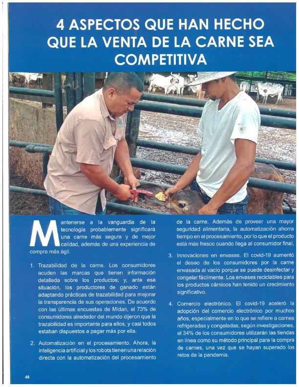 UNAGNicaragua's tweet photo. 4 aspectos que han hecho que la venta de carne sea competitiva. Revista El Ganadero, edición 54 de junio 2022 #conagan #ganaderia #unagnicaragua https://t.co/14QmgCrBlu