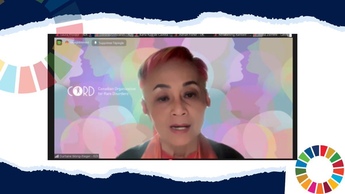 #HLPF Formal Side-event keynote speech from <a href="/Durhane/">Durhane Wong-Rieger</a> <a href="/raredisorders/">CORD</a> <a href="/APEC/">APEC Secretariat</a> @rarediseasesint 

💡“Addressing the challenges faced by PLWRD as a #gender equality as a priority is fundamental to #LeaveNoOneBehind "💡

#HealthForAll ! 
🔴bit.ly/3xNuOKh