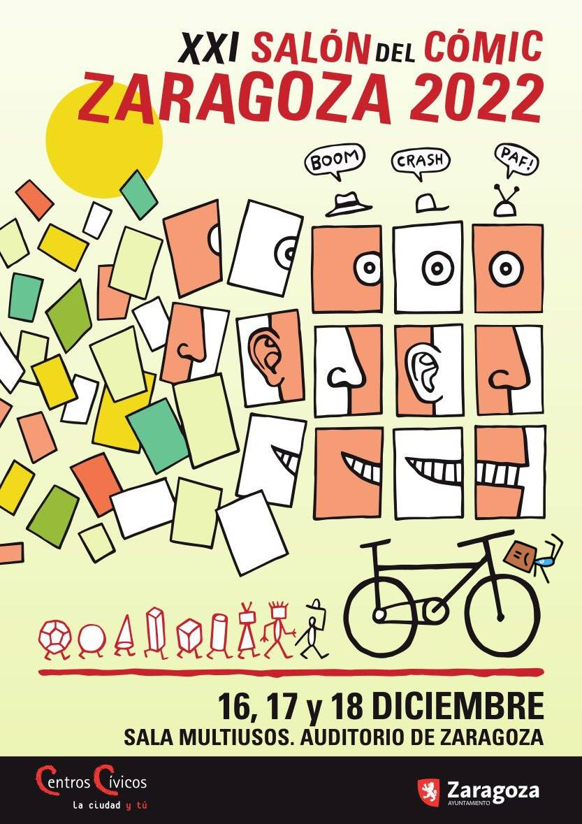 tebeosmalavida's tweet photo. ¡Ya tenemos cartel para el @SalonComicZgz ! Y es obra del grandísimo @Calpur100 
¡Atiende qué chulada! https://t.co/OWNMlZSq9M