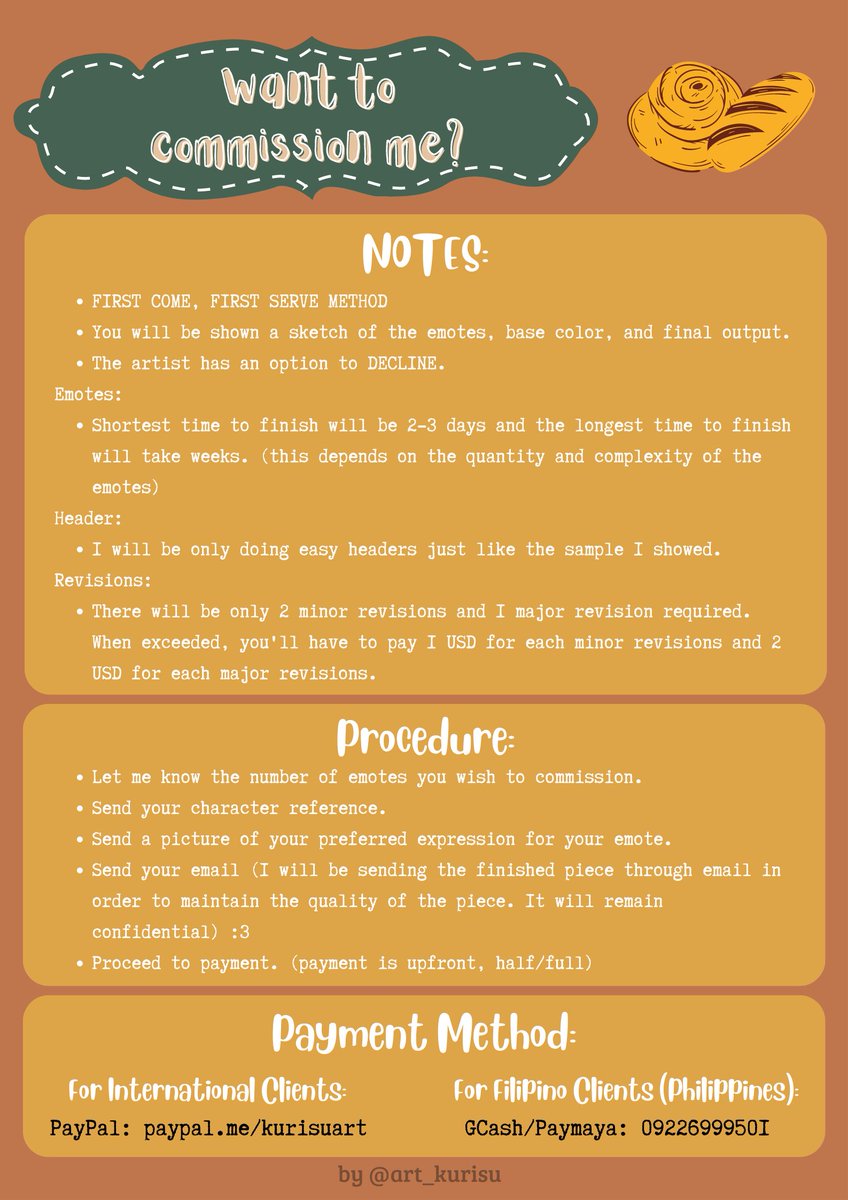 Hello everybody! I am now again open for commissions starting today until July 30! 
Please read the notes~
Just DM me if interested ^-^

Likes and retweets are very much appreciated!✨

#commissionsopen #emotes #emoteartist #twitch #Vtuber #VTuberEN