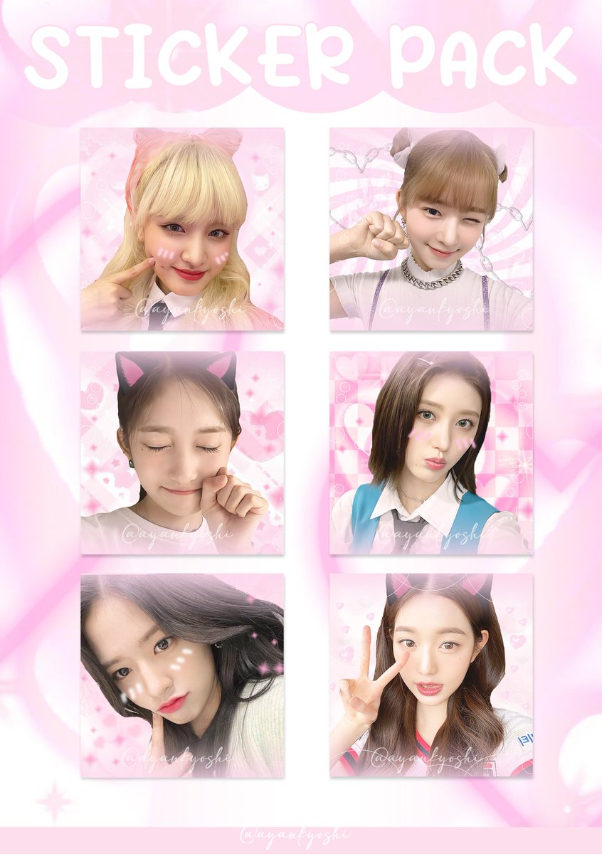 ayankyoshi's tweet photo. 🎀 WTS IVE STICKER SELLKOR
(💰) 12.000 exc packing
📍 klaten jateng
🗯 ukuran 5 x 5
🗯 bahan glitter bukan glossy
🗯 payment dana and spay only 
🗯 PO sampai 9 Juli
more tnc please read the form

𖥻 ive yujin gaeul wonyoung rei liz leeseo sticker sellkor

https://t.co/RdPODiJptH https://t.co/6tMZxzx2A8