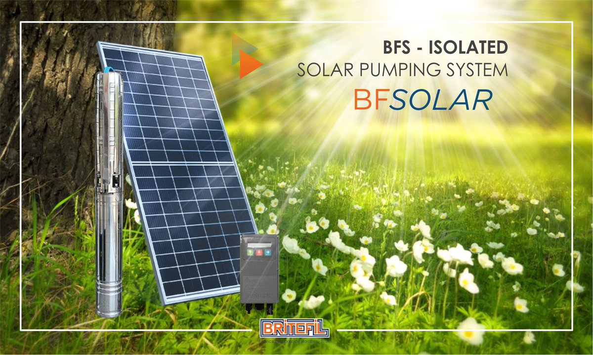 The KBFS Solar pumping systems are very reliable and cost-effective, requiring little maintenance. They can easily be sized and installed to fit your desired need. 

britefil.com/en/bfsolar

 #irrigation #water #WaterPumps #submersiblepump #SolarSystem #SolarPower  #agriculture