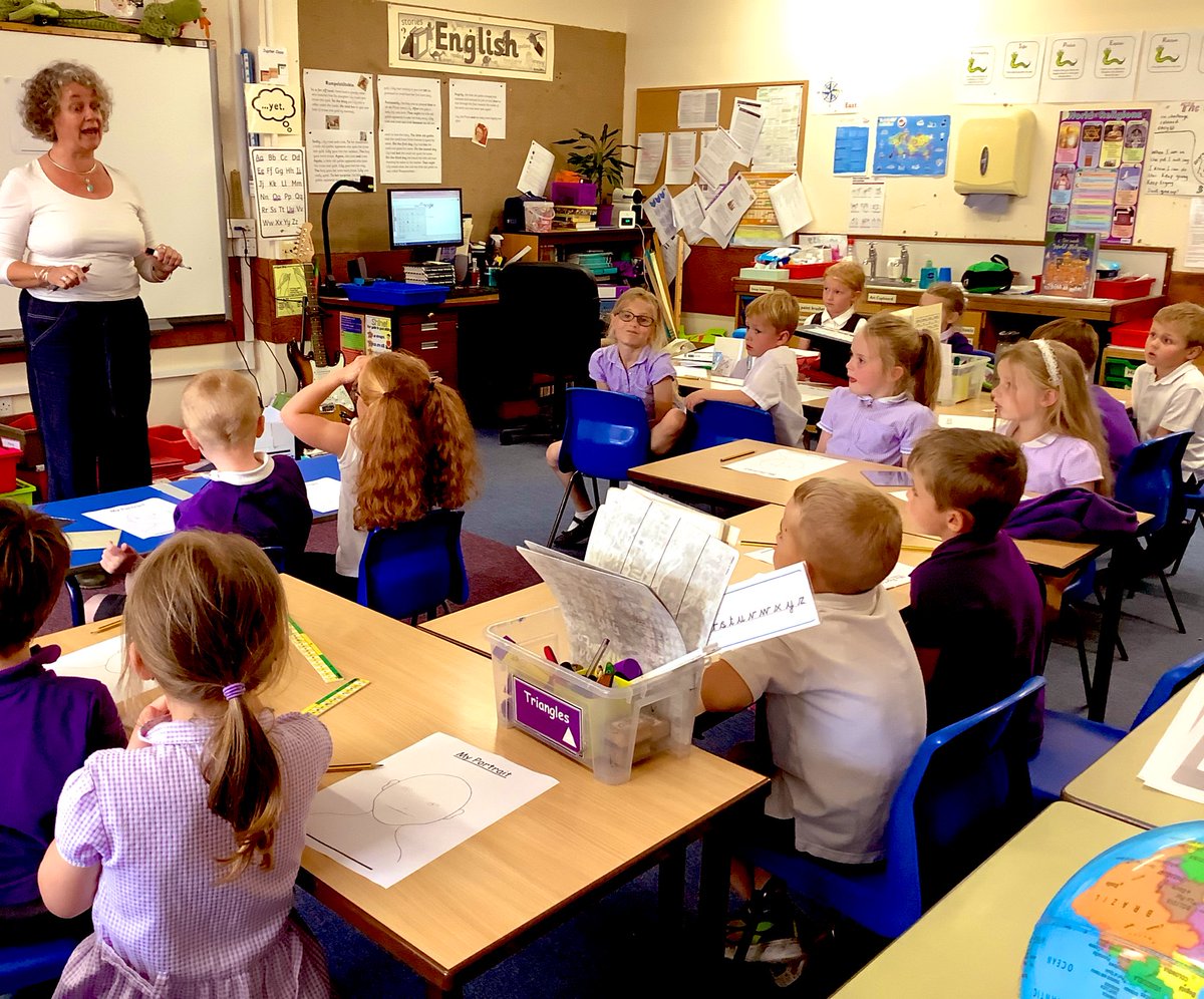 TadPrimaryAcad's tweet photo. A wonderful afternoon of learning in our new teams. So proud of how well the children are doing today in their new classes! #gettingreadyforseptember #transition #welovebeinginteamtpa https://t.co/Z0KhBAXKn8