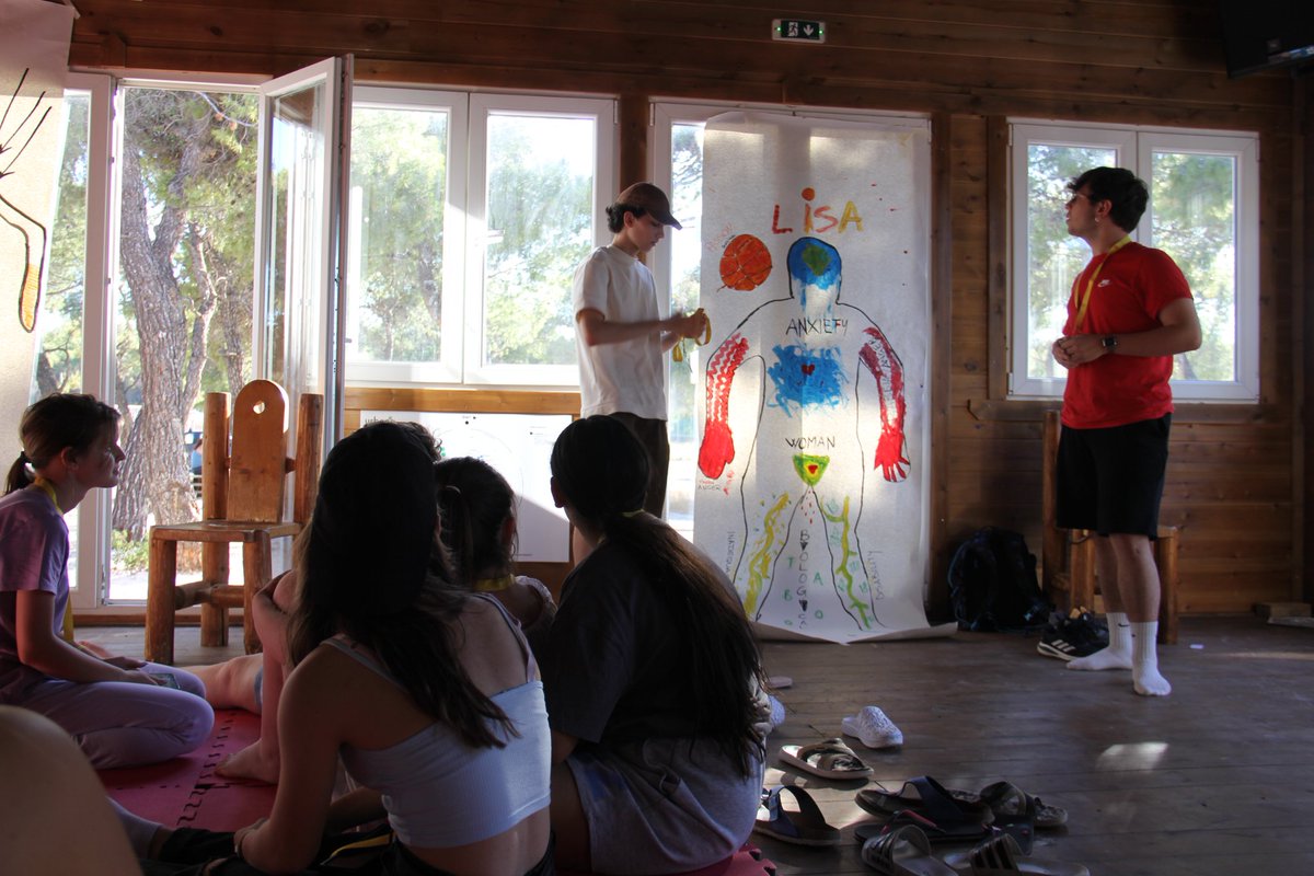 urbana_lab's tweet photo. Could you imagine what it would be like to talk openly since adolescence, about gender, identity, and normal bodily functions, like the #period?
The teenagers participating in our #collectivemapping workshop with @ActionAidHellas for the #program #Youth4Love2 made it happen! https://t.co/9hKxuuRWOV