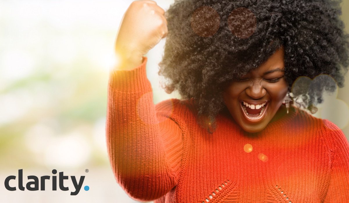 Clarity® tweet media