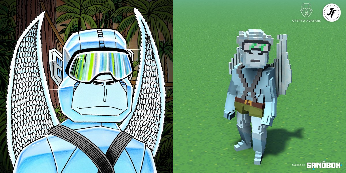 JungleFreaksNFT's tweet photo. Given Alpha 3 with @TheSandboxGame is going to be launched this summer I wanted to share a preview of one of the Gorillas from the JF Genesis collection!

Polygonal is making great process on the Vox Models and Crypto Avatars for the JF Genesis collection! https://t.co/l19ONvkOmT