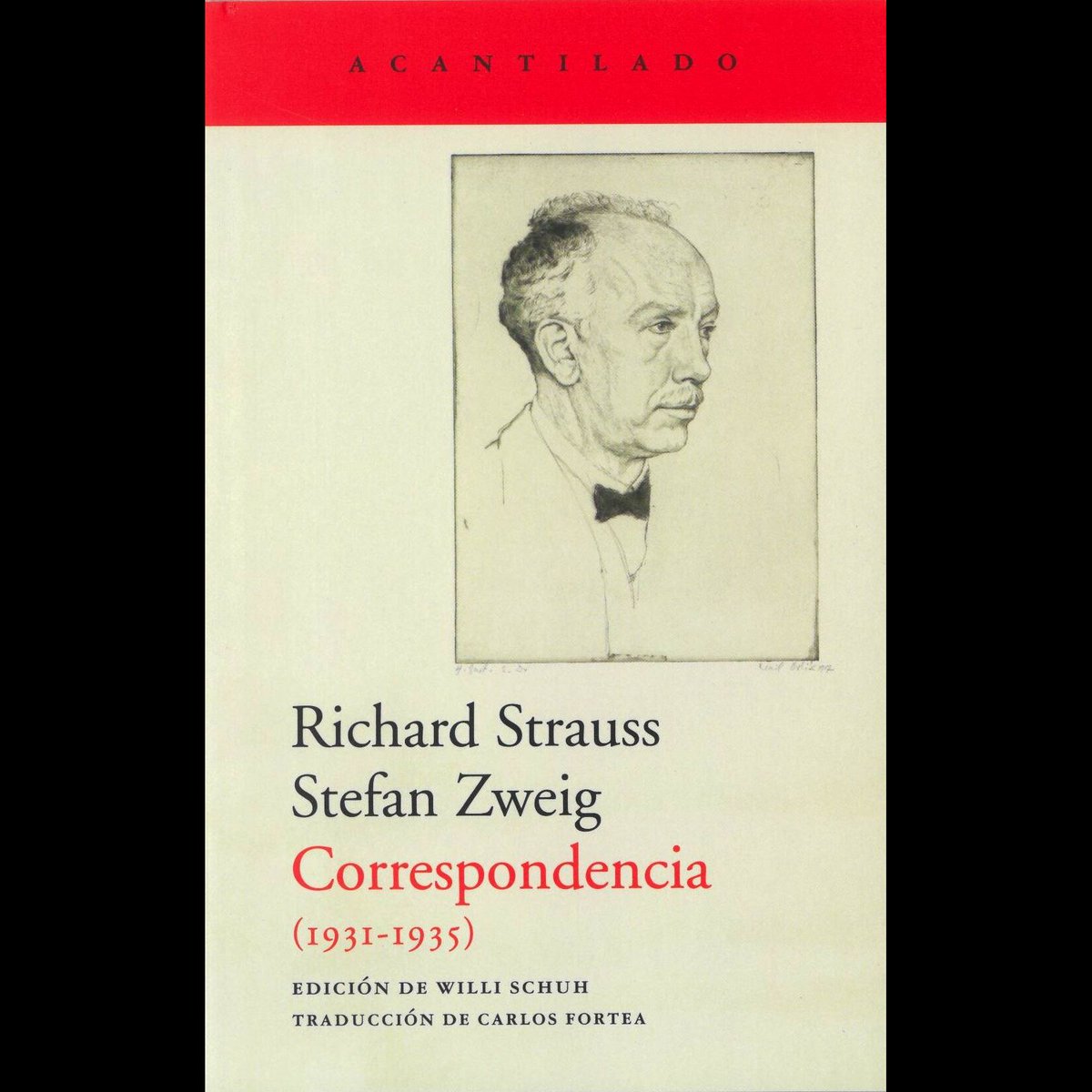 Dues novetats molt interessants de <a href="/Acantilado1999/">Acantilado</a>: "Beethoven", assaig brillant sobre els trets característics de la seva música; i "Correspondencia", que documenta les cartes que durant 4 anys van intercanviar-se Richard Strauss i Stefan Zweig.
#strauss #stefanzweig #beethoven