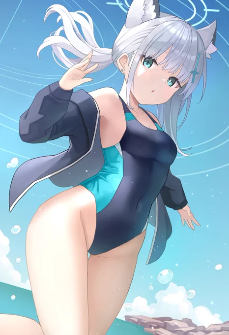 水着シロコ楽しみ! #ブルアカ 